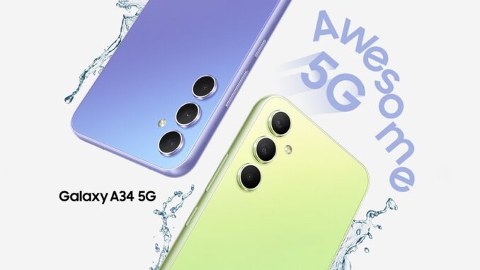 Samsung A34 DUOMOBIL uvod text