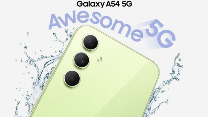 Samsung A54 DUOMOBIL Lime text